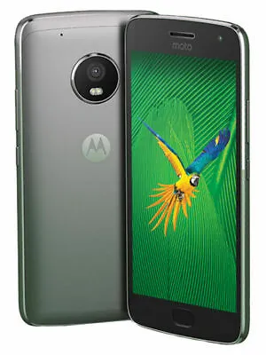 Motorola MOTO G5 Plus XT1687 - 32GB - Lunar Grey (Unlocked) Smartphone • $39.99
