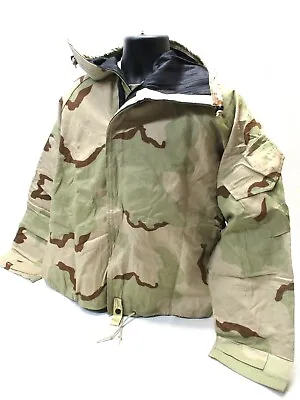 Dcu Desert Camo Military Jacket Jslist Top Mopp Suit Coat Chemical Overgarment • $39.99