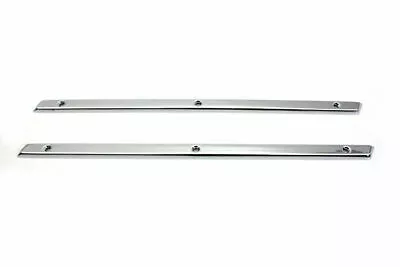 $31.23 • Buy Chrome Steel Emblem Trim Strips For Harley Davidson By V-Twin