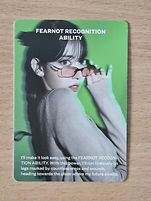 Le Sserafim Easy Official Sakura Weverse Fearnot Recognition Ability Photocard • £8