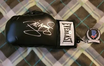 Manny Pacquiao Signed Autographed Everlast Boxing Glove Beckett BAS COA #BK94878 • $349.99