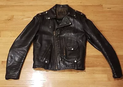 BUCO J-24 Double Riders Jacket Outer Horsehide Horse Leather • $1500