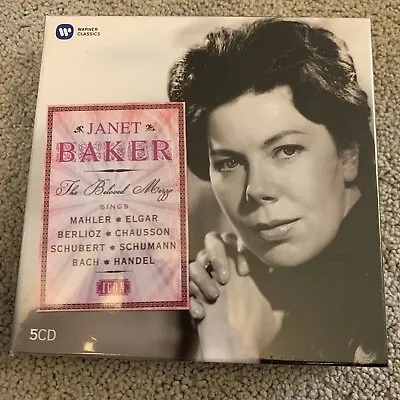 Icon: Janet Baker Sings Mahler Elgar Berlioz Chausson Schubert 5 CD New Sealed • £32