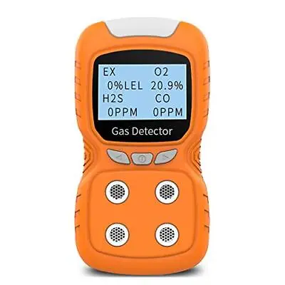 XLA Alert Portable Gas Detector Gas Clip 4 Gas Monitor Meter Tester Analyzer R • $146.41