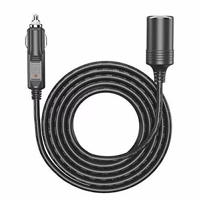 5M Car Cigarette Lighter 12V Extension Cable Adapter Socket Charger Lead New UK • £11.95