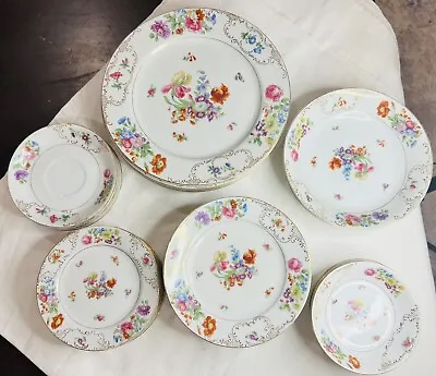 Lot Of 30 Vintage SGK China Japan Moriyama Occupied Japan Porcelain Dinnerware • $30