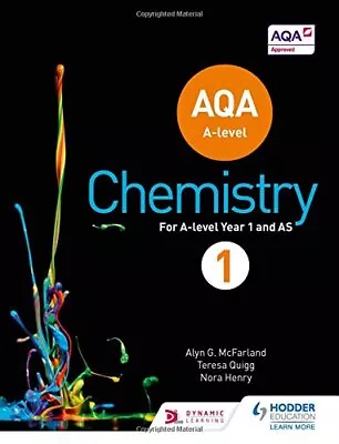 AQA A Level Chemistry Student Book 1 (AQA A Level Science) By Henry Nora Book • £5.99