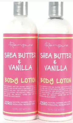 2 X Renpure SHEA BUTTER & VANILLA Body Lotion Deeply Moisturizing • $18.49