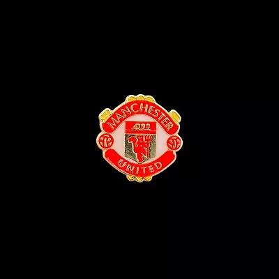 Manchester United Football Club Metal Enamel Pin Badge UK Seller • £4.35