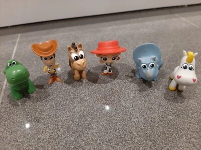£9.99 • Buy Disney Pixar Toy Story Mini Figures From Blind Bags - Woody Jessie Rex Bullseye 