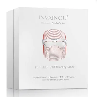 Invaincu 7 In 1 LED Light Therapy Mask *BRAND NEW* Sealed Box. HEALTH AND BEAUTY • $59.99