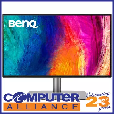 27  Benq PD2725U 4K IPS LED Designer Monitor With Speakers And Height Adjust • $1299