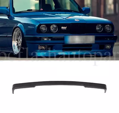 For 84-92 E30 BMW Front Spoiler 3Series MTech Style Lower Valance Bumper Lip 87 • $51.60