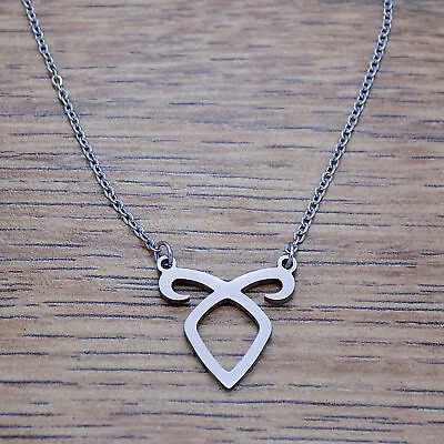 Mortal Instruments Angelic Power Rune Stainless Steel Necklace Shadowhunters • $14.39