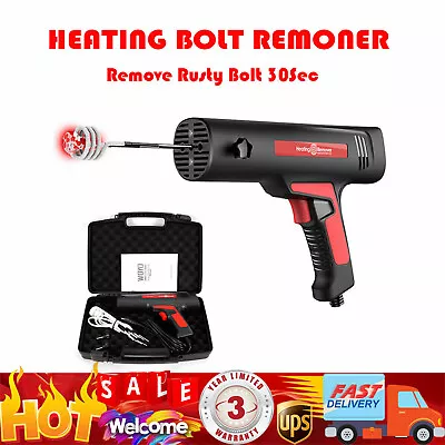 USA Flameless Heating Bolt Remover Magnetic Induction Heater Rusty Nut Extractor • $209.95