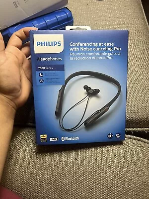 Philips Bluetooth Neckband Wireless Headphones 7000 Series • $115