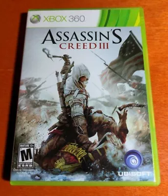 $6 • Buy Assassin's Creed III Microsoft Xbox 360 Ubisoft Havok Gameware Adobe Flash