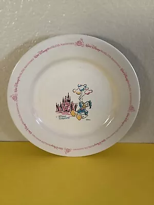 Walt Disney World  25th Anniversary Plate - 1996 Magic Kingdom • $12.99