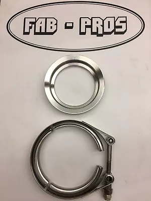 $35.95 • Buy 3  Downpipe Flange & Clamp 4.21 Marmon Borg Warner Turbo S369 SX-E S200 S300