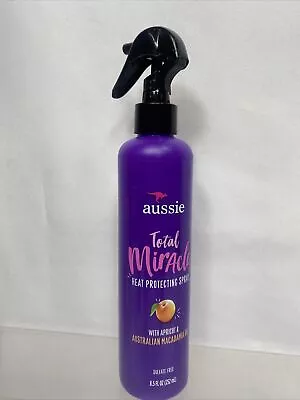 Aussie Total Miracle Heat Protecting Spray Australian Macadamia Oil 8.5 Oz NEW • $5.87