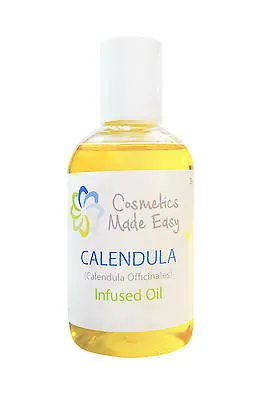 Pure Calendula (Infused) Carrier Oil - Base Massage Oil 10ml 50ml 100ml 500ml 1L • £12.99