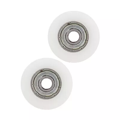 £5.14 • Buy Halls Greenhouse Door Wheel Replacement Kit 30/22mm Diameter For Sliding Doors
