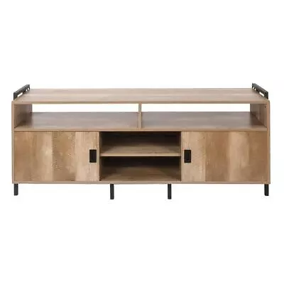 Light Oak Finish TV Stand For TVs Up To 60-Inch • $161.01