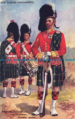 R642743 The Gordon Highlanders. Sergeant. Bandsman And Drummer. Review Order. Tu • $16.95