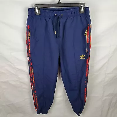 Adidas Chinese New Year Sport Track Pants GC8689 Navy Blue Red Gold Men's M • $29.99