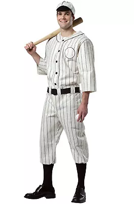 Old Tyme Vintage Baseball Player Uniform Adult Costume • $38.01