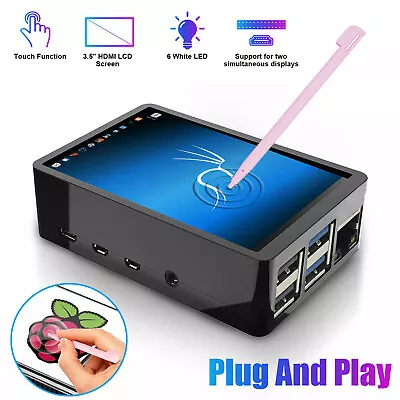 3.5  Inch Touch Screen Monitor LCD Display 480x320 For Raspberry Pi 4+ Case+ Pen • $19.98