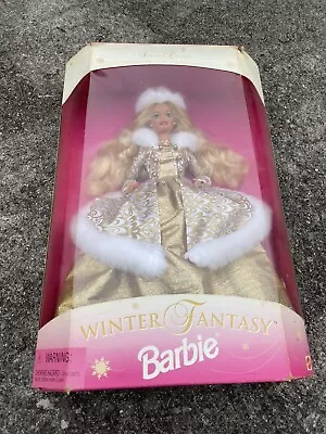 Barbie Winter Fantasy Blonde Special Edition Doll 1995 Mattel 15334 NRFB J1 • $24.99