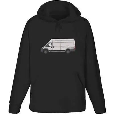 'White Van' Adult Hoodie / Hooded Sweater (HO035249) • £24.99