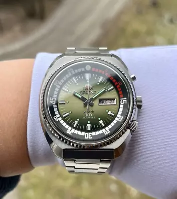 Watch ORIENT King Diver KD AUTOMATIC ORIGINAL JAPAN GREEN Dial • $320