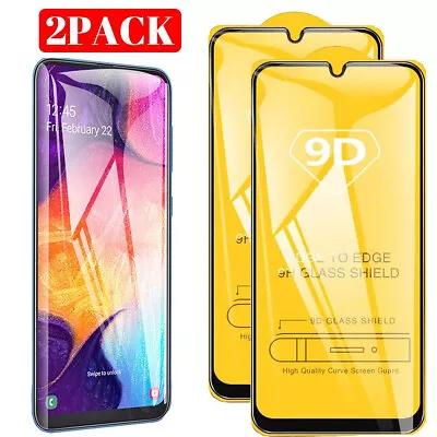 2X Galaxy A70 Screen Protector 9D Tempered Glass Protector For Samsung Galax A70 • $8.99