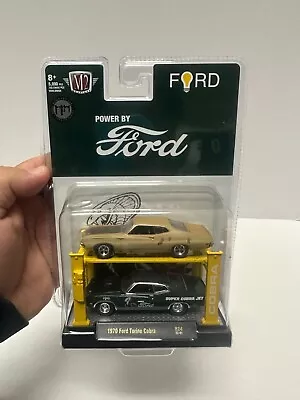 1/64th M2 Machines Auto Lift R24 1970 Ford Torino Cobra 2 Pack • $17.99