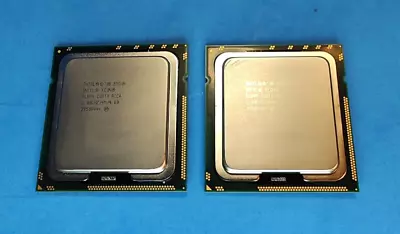 Lot Of 2x Intel Xeon E5504 2GHz Quad-Core Socket LGA1366 CPU Processor SLBF9 • $5.95