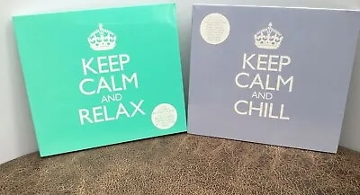 Keep Calm And Chill + Keep Calm And Relax  5 Disc Cd Albums Various New & Sealed • £9.99