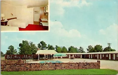 Postcard. Bel Aire Motel Perry Georgia. AR. • $2.95