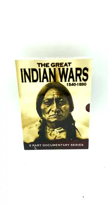 The Great Indian Wars 1540-1890 Dvd New Sealed • $8