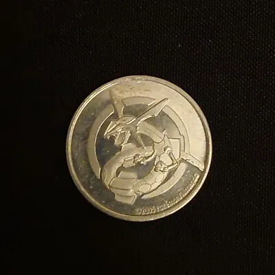 2005 RAYQUAZA Metal Tone Coin Pokemon Worlds Championship Organized Play League • $39.95