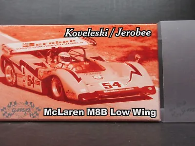 GMP 1/43 McLAREN M8B LOW WING #54  #12430 Diecast Display Model • $49.95