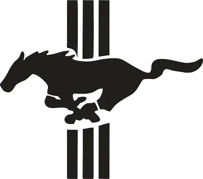$11.25 • Buy Mustang Ford Running Horse Vinyl Decal Window Sticker
