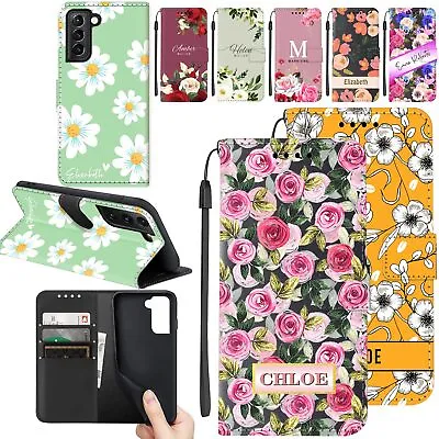 Personalized Leather Case Wallet Cover For Samsung Galaxy S23 S24 A15 A34 A05S • $12.79