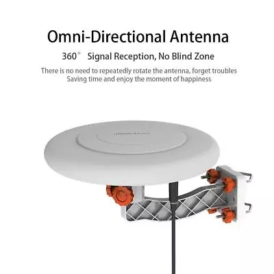 360° Omni-directional Outdoor TV Antenna RV Marine Gain Booster Digital 150 Mile • $37.25