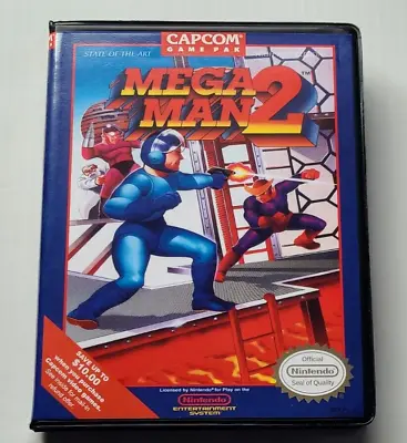 Mega Man 2 II CASE ONLY Nintendo NES 8 Bit Box BEST Quality Available • $11.67