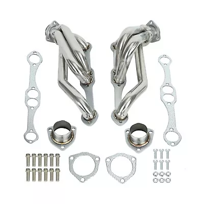 Fit For Small Block Chevy Blazer S10 S15 2WD 350 V8 GMC Engine Swap SS Headers • $185.99