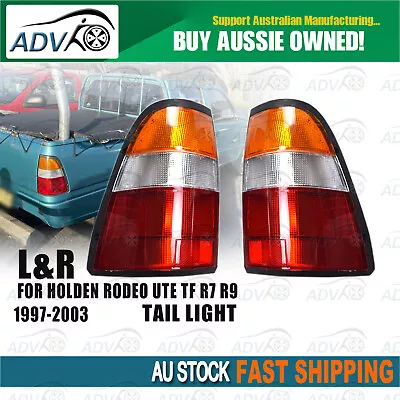 2x Tail Lights Brake Lamp Amber For 1997-03 Holden Rodeo Ute TF R7 R9 Clear L+R • $78.25