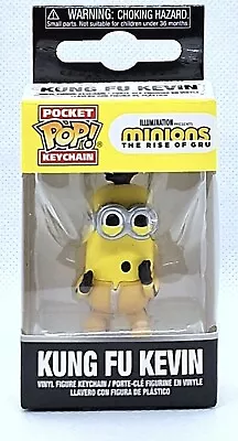 Kong Fu Keven Minions The Rise Of Gru Funko Pop Pocket Keychain • $10.40