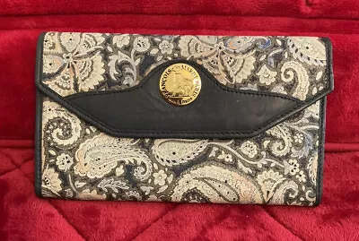 A Very Cool Beautiful Vintage Francois Marot Leather Wallet • $35